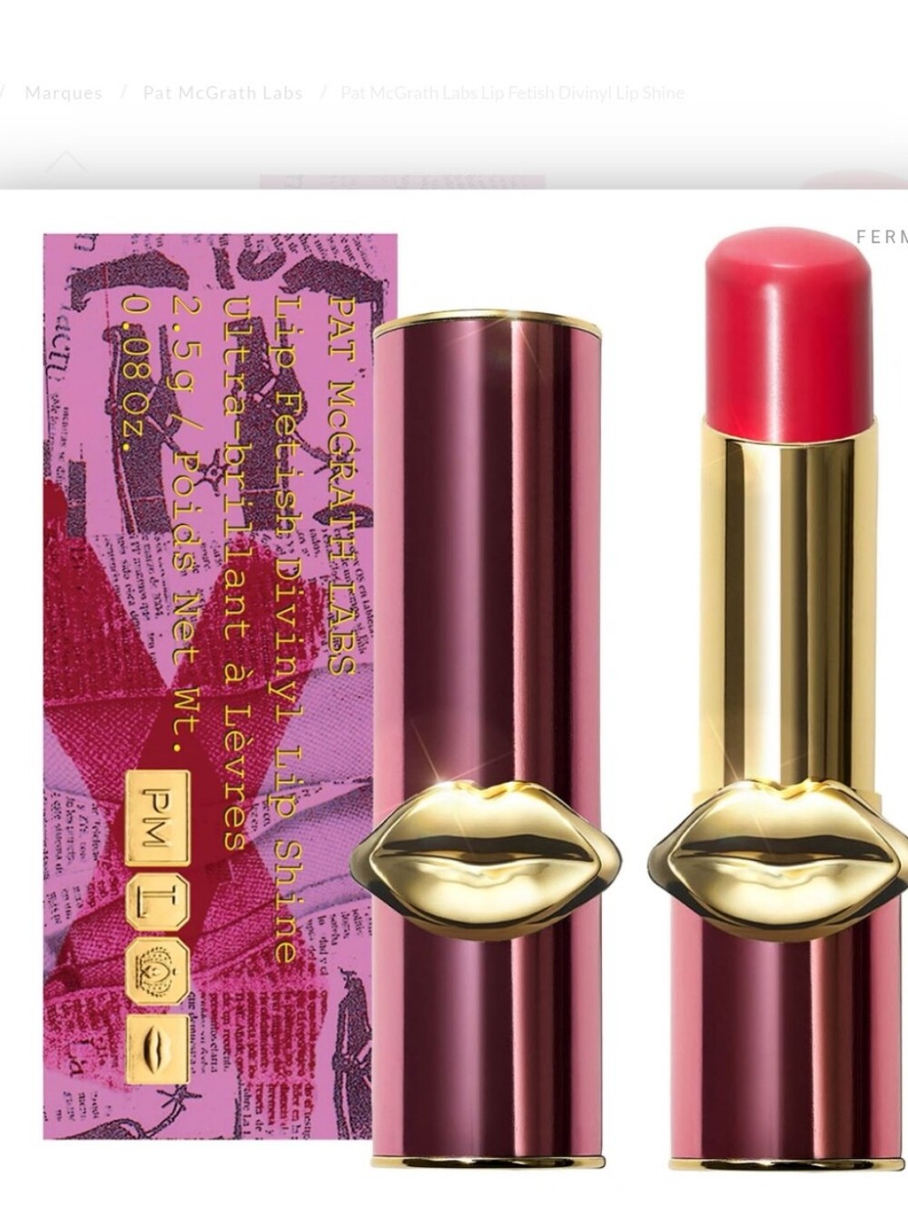 Pat McGrath Lip Fetish Divinyl Lip Shine